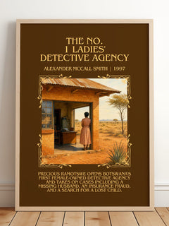No. 1 Ladies' Detective Agency Minimalist Book Poster by A. Smith – image 2