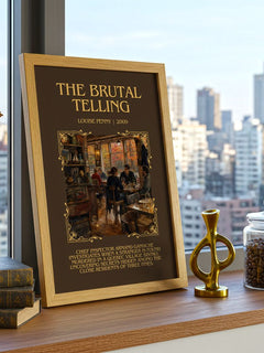 The Brutal Telling Minimalist Book Poster by Louise Penny – image 3