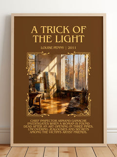 A Trick of the Light Minimalist Book Poster by Louise Penny – image 2