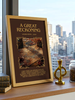 A Great Reckoning Minimalist Book Poster by Louise Penny – image 3