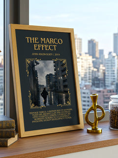 The Marco Effect Minimalist Book Poster by Jussi Adler-Olsen – image 3