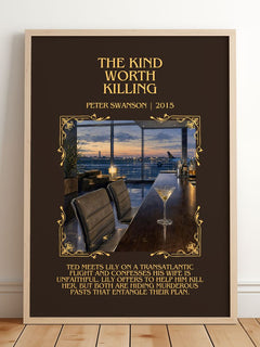 The Kind Worth Killing Minimalist Book Poster by Peter Swanson – image 2