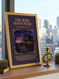 The Wise Man's Fear Minimalist Book Poster by Patrick Rothfuss – image 3