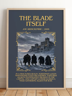 The Blade Itself Minimalist Book Poster by Joe Abercrombie – image 2