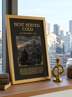 Best Served Cold Minimalist Book Poster by Joe Abercrombie – image 3