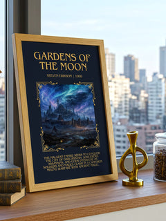 Gardens of the Moon Minimalist Book Poster by Steven Erikson – image 3