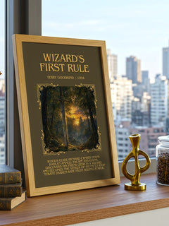 Wizard's First Rule Minimalist Book Poster by Terry Goodkind – image 3