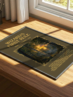 Wizard's First Rule Minimalist Book Poster by Terry Goodkind – image 4