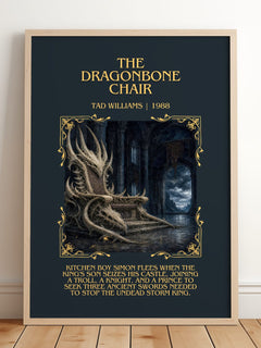 The Dragonbone Chair Minimalist Book Poster by Tad Williams – image 2