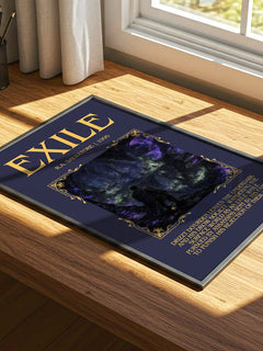 Exile Minimalist Book Poster by R.A. Salvatore – image 4