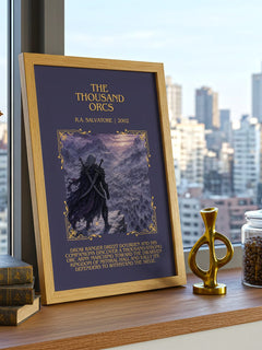 The Thousand Orcs Minimalist Book Poster by R.A. Salvatore – image 3