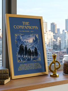 The Companions Minimalist Book Poster by R.A. Salvatore – image 3