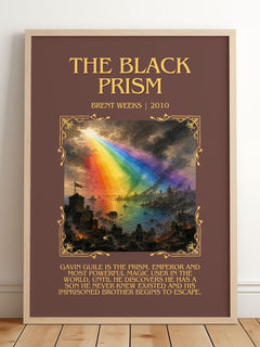 The Black Prism Minimalist Book Poster by Brent Weeks – image 2