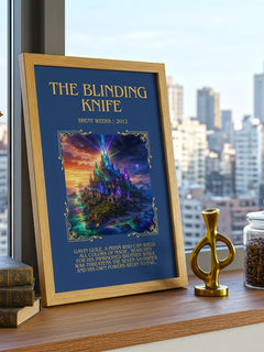 The Blinding Knife Minimalist Book Poster by Brent Weeks – image 3