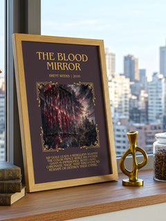 The Blood Mirror Minimalist Book Poster by Brent Weeks – image 3
