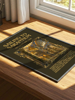 Sailing to Sarantium Minimalist Book Poster by Guy Gavriel Kay – image 4