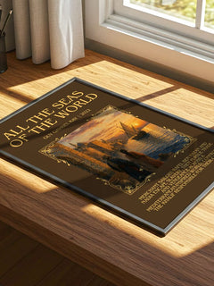 All the Seas of the World Minimalist Book Poster by Guy Gavriel Kay – image 4