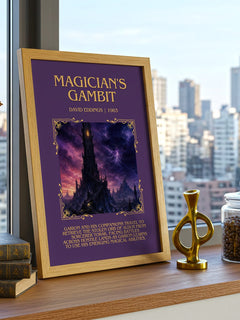 Magician's Gambit Minimalist Book Poster by David Eddings – image 3