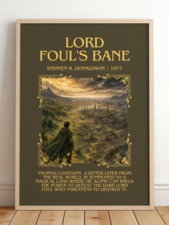 Lord Foul's Bane Minimalist Book Poster by Stephen R. Donaldson – image 2
