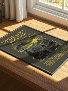 White Gold Wielder Minimalist Book Poster by Stephen R. Donaldson – image 4