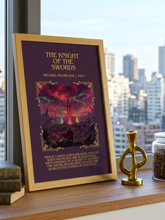 The Knight of the Swords Minimalist Book Poster by Michael Moorcock – image 3