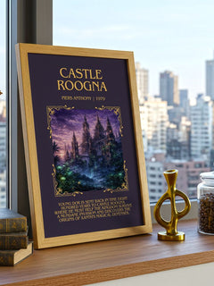 Castle Roogna Minimalist Book Poster by Piers Anthony – image 3