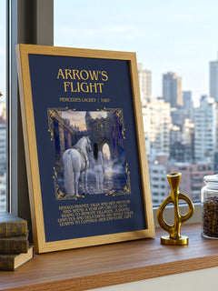 Arrow's Flight Minimalist Book Poster by Mercedes Lackey – image 3