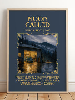 Moon Called Minimalist Book Poster by Patricia Briggs – image 2