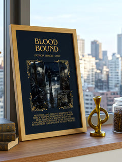 Blood Bound Minimalist Book Poster by Patricia Briggs – image 3