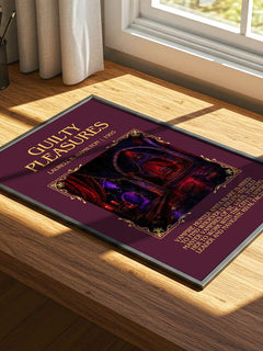 Guilty Pleasures Minimalist Book Poster by Laurell K. Hamilton – image 4