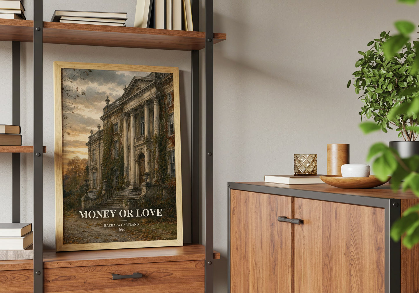 Money Or Love book watercolour illustration paper finish options – matte satin gloss