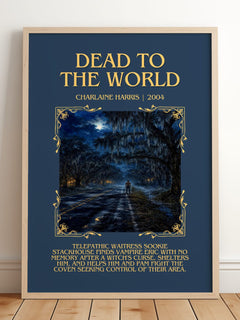 Dead to the World Minimalist Book Poster by Charlaine Harris – image 2