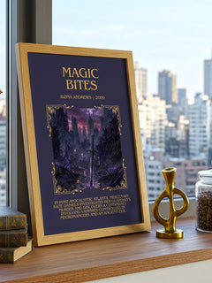 Magic Bites Minimalist Book Poster by Ilona Andrews – image 3