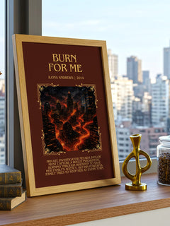 Burn for Me Minimalist Book Poster by Ilona Andrews – image 3