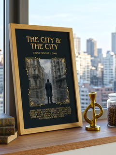 The City & the City Minimalist Book Poster by China Miéville – image 3