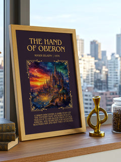 The Hand of Oberon Minimalist Book Poster by Roger Zelazny – image 3