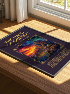 The Hand of Oberon Minimalist Book Poster by Roger Zelazny – image 4
