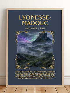 Lyonesse: Madouc Minimalist Book Poster by Jack Vance – image 2