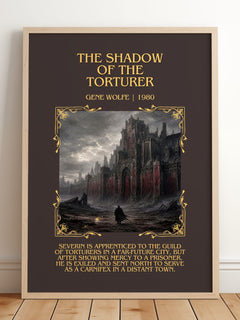 The Shadow of the Torturer Minimalist Book Poster by Gene Wolfe – image 2