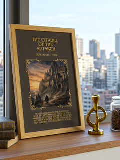 The Citadel of the Autarch Minimalist Book Poster by Gene Wolfe – image 3