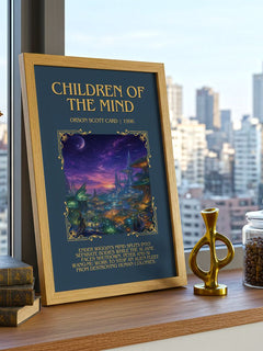 Children of the Mind Minimalist Book Poster by Orson Scott Card – image 3