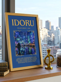 Idoru Minimalist Book Poster by William Gibson – image 3