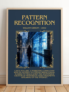 Pattern Recognition Minimalist Book Poster by William Gibson – image 2