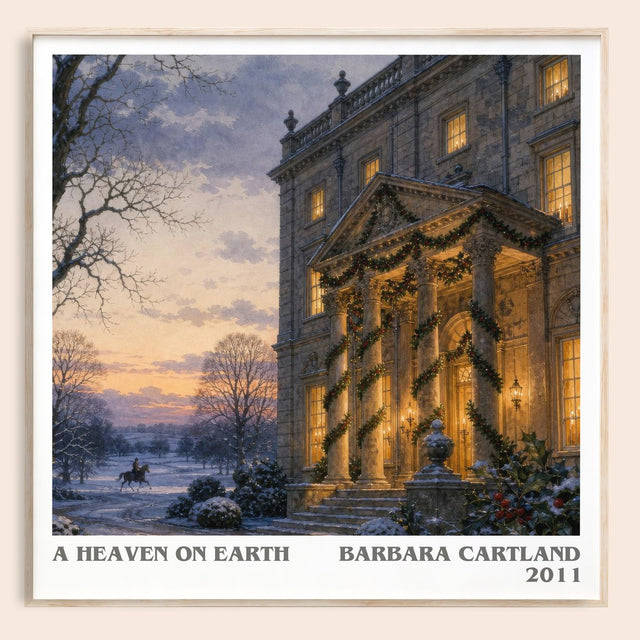 A Heaven On Earth Literary Art Print by Barbara Cartland