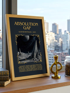 Absolution Gap Minimalist Book Poster by Alastair Reynolds – image 3