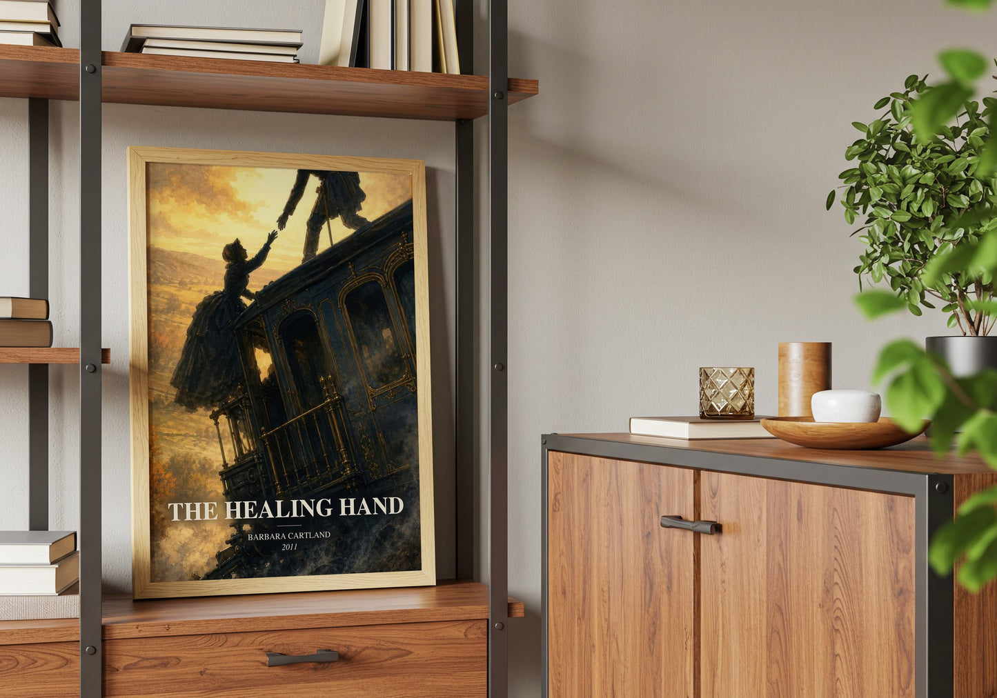 The Healing Hand book watercolour illustration paper finish options – matte satin gloss