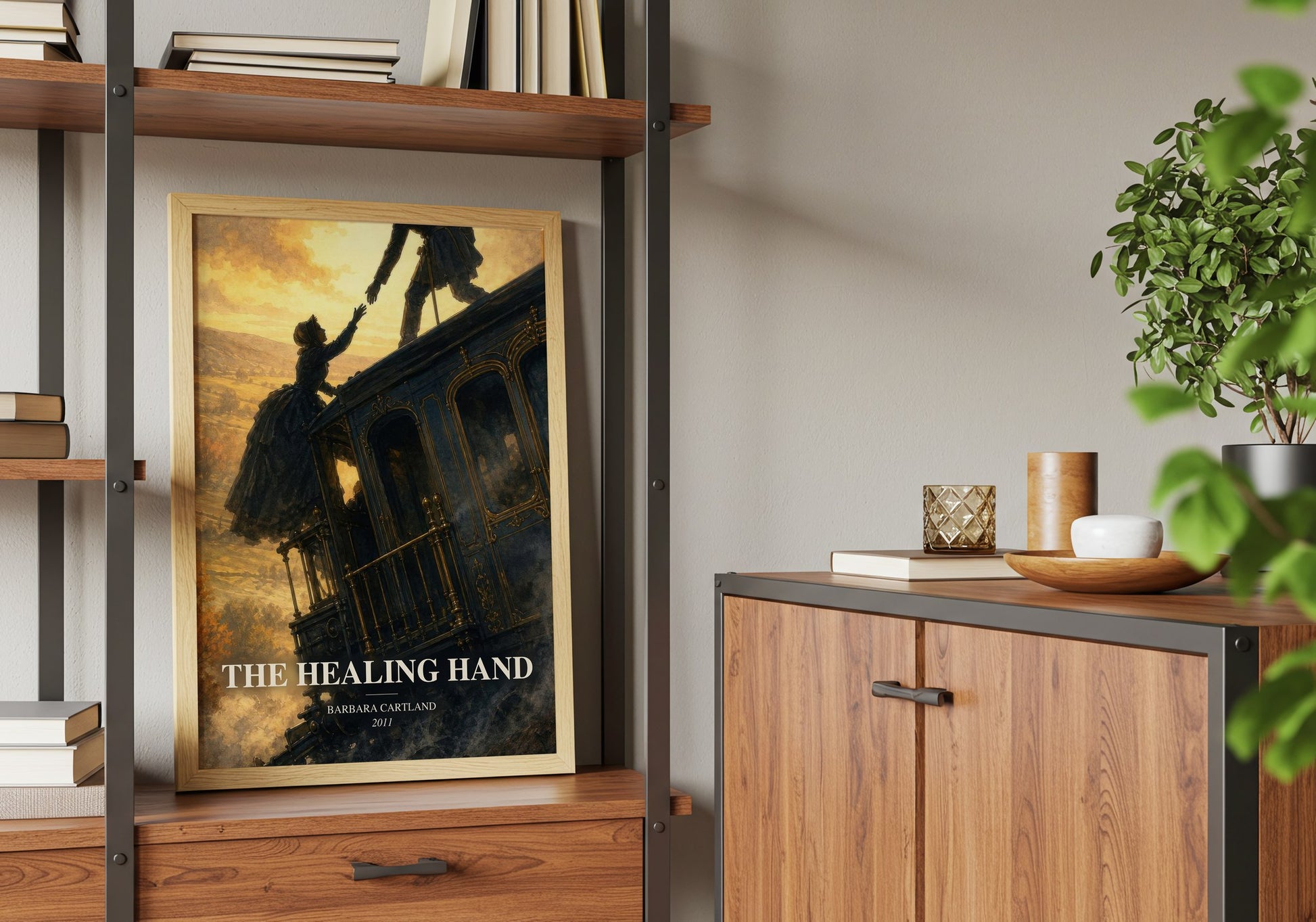 The Healing Hand book watercolour illustration paper finish options – matte satin gloss