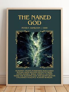The Naked God Minimalist Book Poster by Peter F. Hamilton – image 2