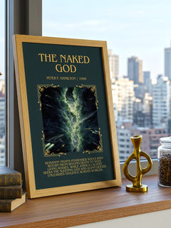 The Naked God Minimalist Book Poster by Peter F. Hamilton – image 3