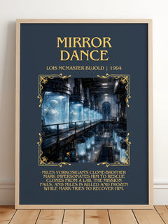 Mirror Dance Minimalist Book Poster by Lois McMaster Bujold – image 2